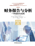 财务报告与分析:一种国际化视角(第2版)在线阅读