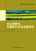 自主创新与甘肃现代农业发展研究在线阅读