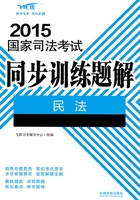 2015国家司法考试同步训练题解：民法在线阅读