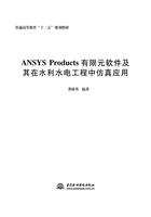 ANSYS Products有限元软件及其在水利水电工程中仿真应用