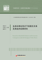 生态位理论范式下的股东关系及其经济后果研究在线阅读