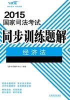2015国家司法考试同步训练题解:经济法在线阅读