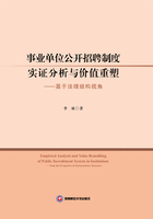 事业单位公开招聘制度实证分析与价值重塑：基于法理结构视角在线阅读