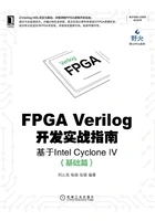 FPGA Verilog开发实战指南:基于Intel Cyclone IV(基础篇)在线阅读