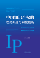 中国知识产权的理论新建与制度创新在线阅读