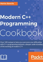 Modern C++ Programming Cookbook