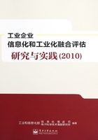 工业企业信息化和工业化融合评估研究与实践（2010）在线阅读