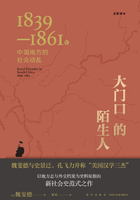 大门口的陌生人：1839-1861年中国南方的社会动乱在线阅读