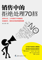 销售中的拒绝处理70招在线阅读