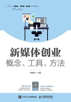 新媒體創業：概念、工具、方法在線閱讀
