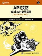 API攻防：Web API安全指南