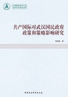 共產國際對武漢國民政府政策和策略影響研究在線閱讀