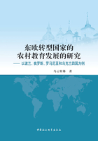 东欧转型国家的农村教育发展的研究：以波兰、俄罗斯、罗马尼亚和乌克兰四国为例在线阅读