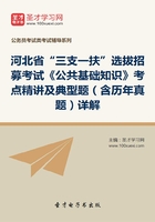 2020年河北省“三支一扶”选拔招募考试《公共基础知识》考点精讲及典型题（含历年真题）详解