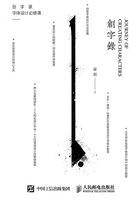 创字录：字体设计必修课在线阅读