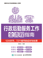 行政后勤服务工作全流程指南：12大环节、72个细节的应对与处理在线阅读