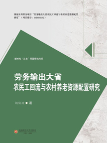 劳务输出大省农民工回流与农村养老资源配置研究