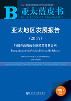 亚太地区发展报告（2017）：特朗普政府的亚洲政策及其影响在线阅读