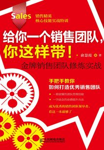 給你一個(gè)銷(xiāo)售團(tuán)隊(duì),你這樣帶!金牌銷(xiāo)售團(tuán)隊(duì)修煉實(shí)戰(zhàn)