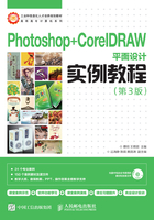 Photoshop+CorelDRAW平面设计实例教程（第3版）