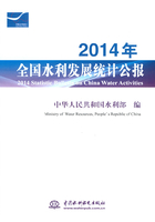 2014年全国水利发展统计公报=2014 Statistic Bulletin on China Water Activities