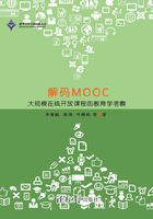 解码MOOC：大规模在线开放课程的教育学考察在线阅读