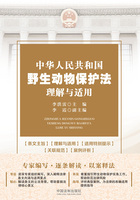 中华人民共和国野生动物保护法理解与适用在线阅读