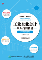 工业企业会计从入门到精通（实战案例版）在线阅读