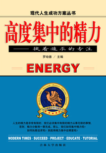 高度集中的精力 執著追求的專注（現代人生成功方案叢書）
