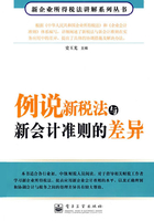 例说新税法与新会计准则的差异在线阅读