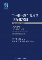 “一带一路”智库的国际化实践：蓝迪国际智库报告·2017（上册）在线阅读