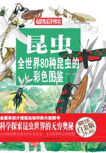 昆蟲:全世界80種昆蟲的彩色圖鑒(彩圖精裝)