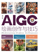 商用级AIGC绘画创作与技巧（Midjourney+Stable Diffusion）在线阅读