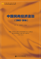 中国民商经济法治（2002～2016）