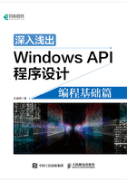 深入浅出Windows API程序设计：编程基础篇在线阅读