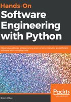 Hands-On Software Engineering with Python在线阅读