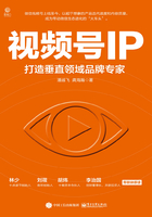 视频号IP：打造垂直领域品牌专家