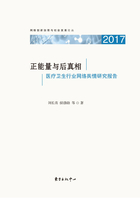 正能量与后真相：医疗卫生行业网络舆情研究报告（2017）在线阅读