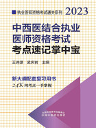 2023中西医结合执业医师资格考试考点速记掌中宝