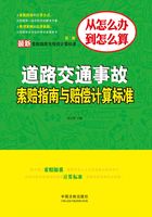 道路交通事故索赔指南与赔偿计算标准在线阅读