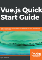 Vue.js Quick Start Guide