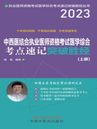 2023中西医结合执业医师资格考试医学综合考点速记突破胜经（上册）在线阅读