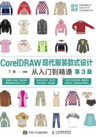 CorelDRAW现代服装款式设计从入门到精通（第3版）在线阅读