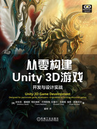 从零构建Unity 3D游戏：开发与设计实战在线阅读