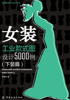 女装工业款式图设计5000例（下装篇）