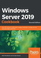 Windows Server 2019 Cookbook