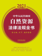 中华人民共和国自然资源法律法规全书（含土地、矿产、海洋资源）（2021年版）