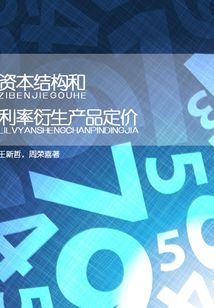 資本結構和利率衍生產品定價