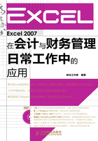 Excel 2007在会计与财务管理日常工作中的应用