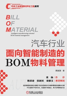 汽車行業面向智能制造的BOM物料管理